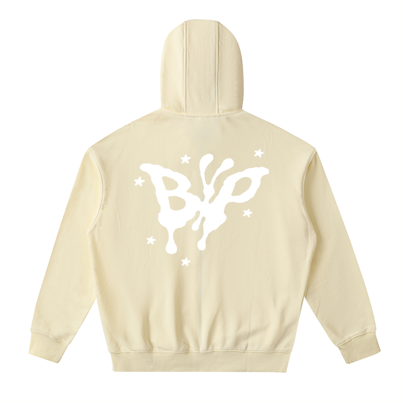 Drop-Shoulder Zip Up Hoodie