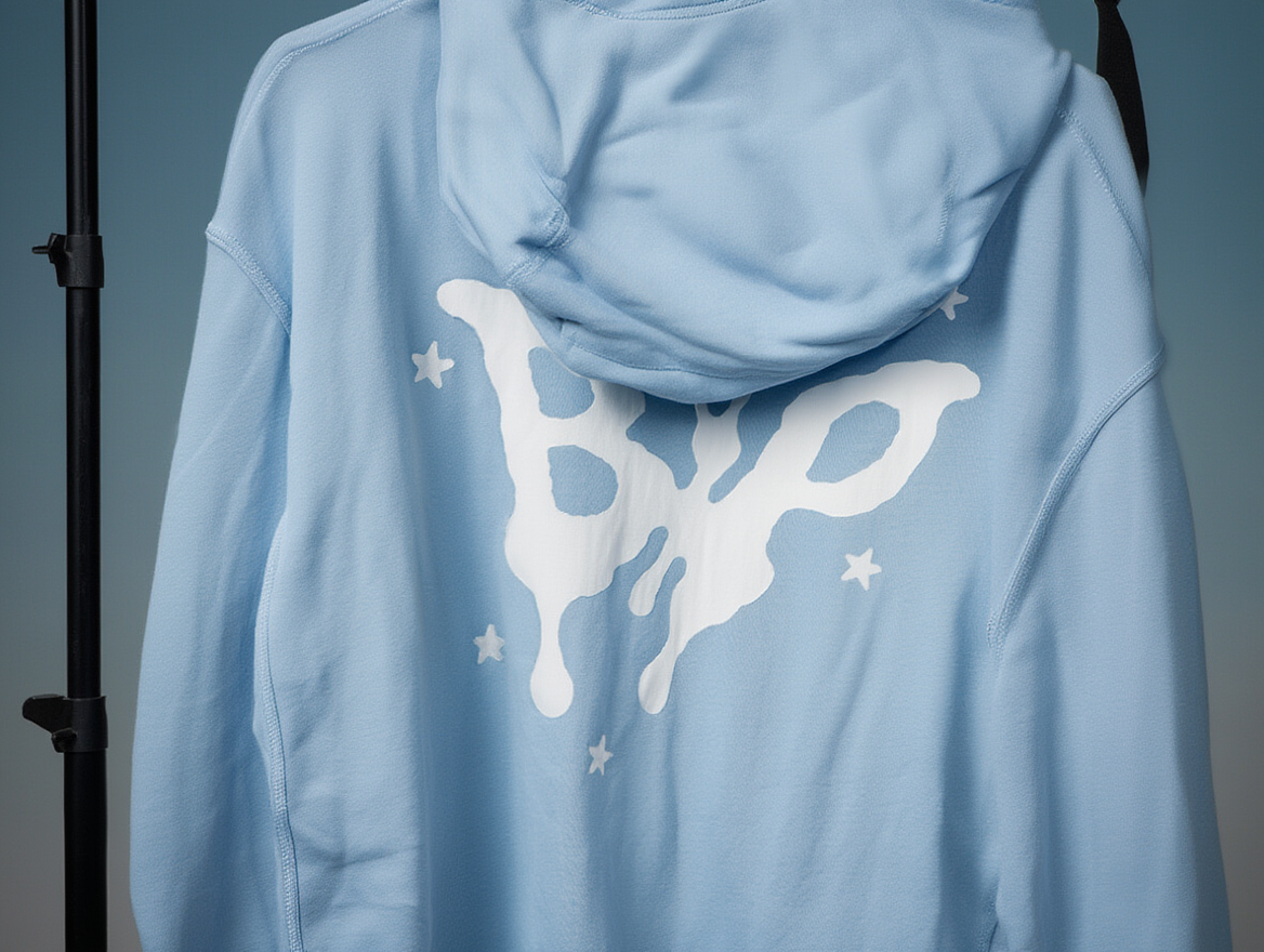 Drop-Shoulder Zip Up Hoodie